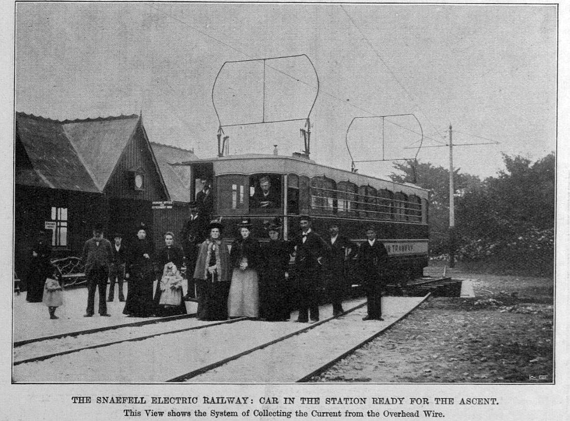 Snaefell railway isle of man